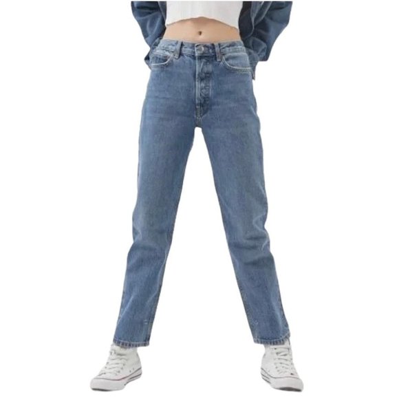 BDG Urban Outfitters Straight Leg  Jeans Women's Size 25‎ High-Rise Vintage Wash - Picture 4 of 12